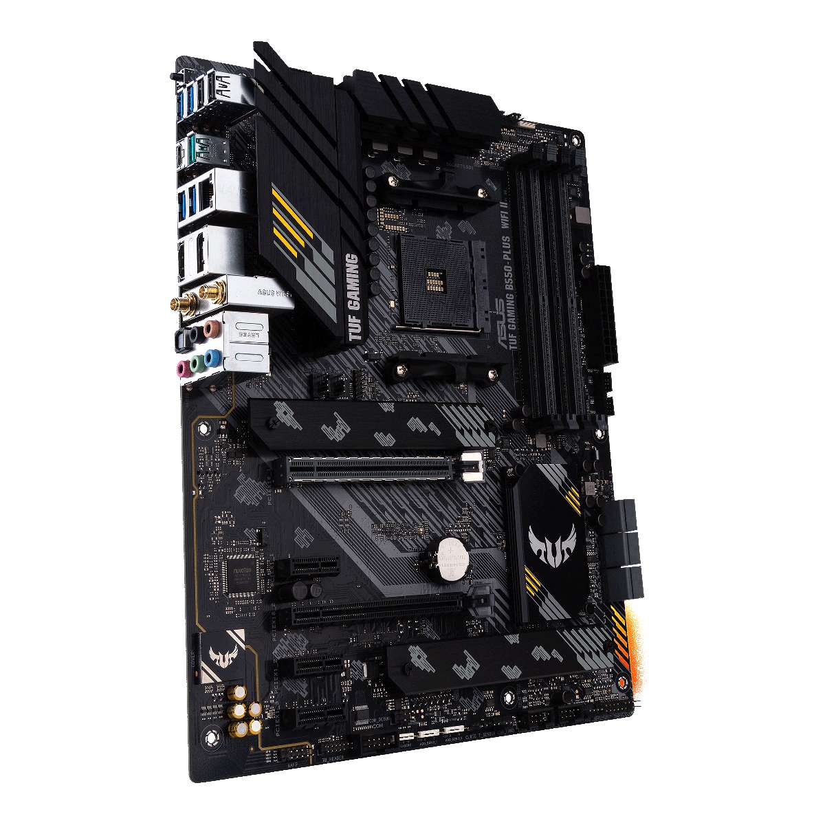 Placa Asus Tuf Gaming B550-plus Wi-fi Ii Amd Ryzen Ddr4 Am4 Color Negro